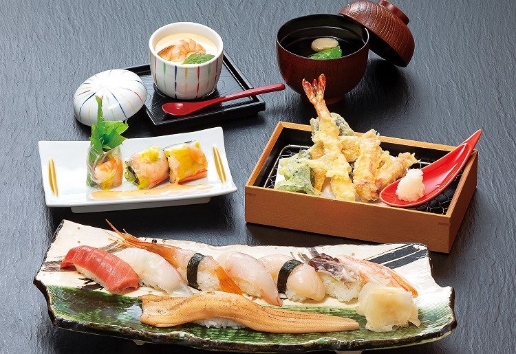上寿司天ぷら膳ランチ