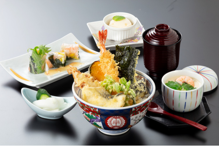 姫天丼セット